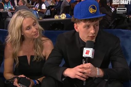 Pojamsky: the person I want to match most is curry. Now I am his teammate.