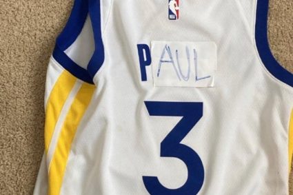 Paul Warriors jersey has been obtained: