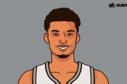 How is wen ban? The top two in Spurs won the best rookie and all-star in their debut season.