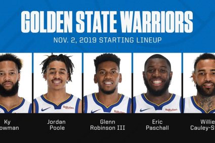 This lineup is simply ~ The American media showed that the Warriors started three years ago: not even like an NBA team