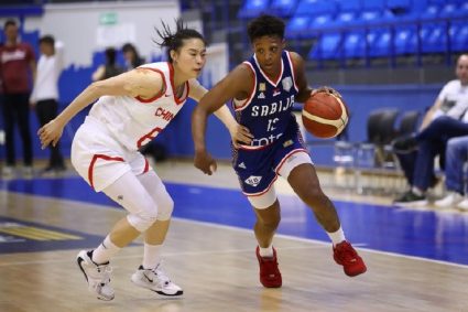 The first session of European training Serbia station: China Women’s Basketball 55 to 86 Serbia women’s basketball