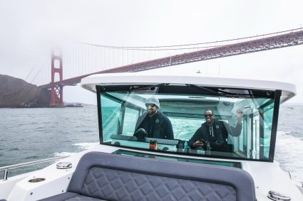 Clay shows Sailing Photos: whales spray water from San Francisco to Los Angeles