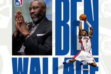 Piston official: celebrity-Wallace will represent the team in the lottery draw ceremony