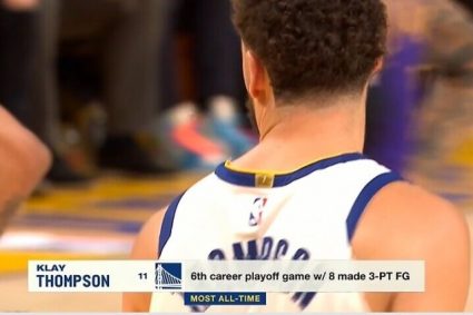 It has entered 8 points! Clay’s career played the 6th time in the playoffs and scored the most in NBA history with 8+3 points.