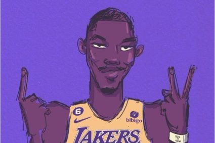 The last 15 points lead the team to win! Lakers official show cartoon thanks: Thank you Walker