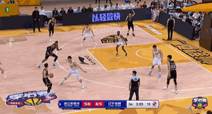 Feel it! Zhao Jiwei’s super high pass Zhang Zhenlin stuffed the ball into rim!