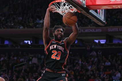 Rule the rebound! Mitchell Robinson’s first round average 8 points 9.8 board 2.2 cap & 5.8 front board row 1