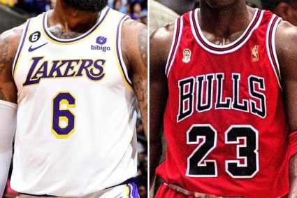 Historical ranking of 20 + playoff games: James 240 first Jordan 173 second